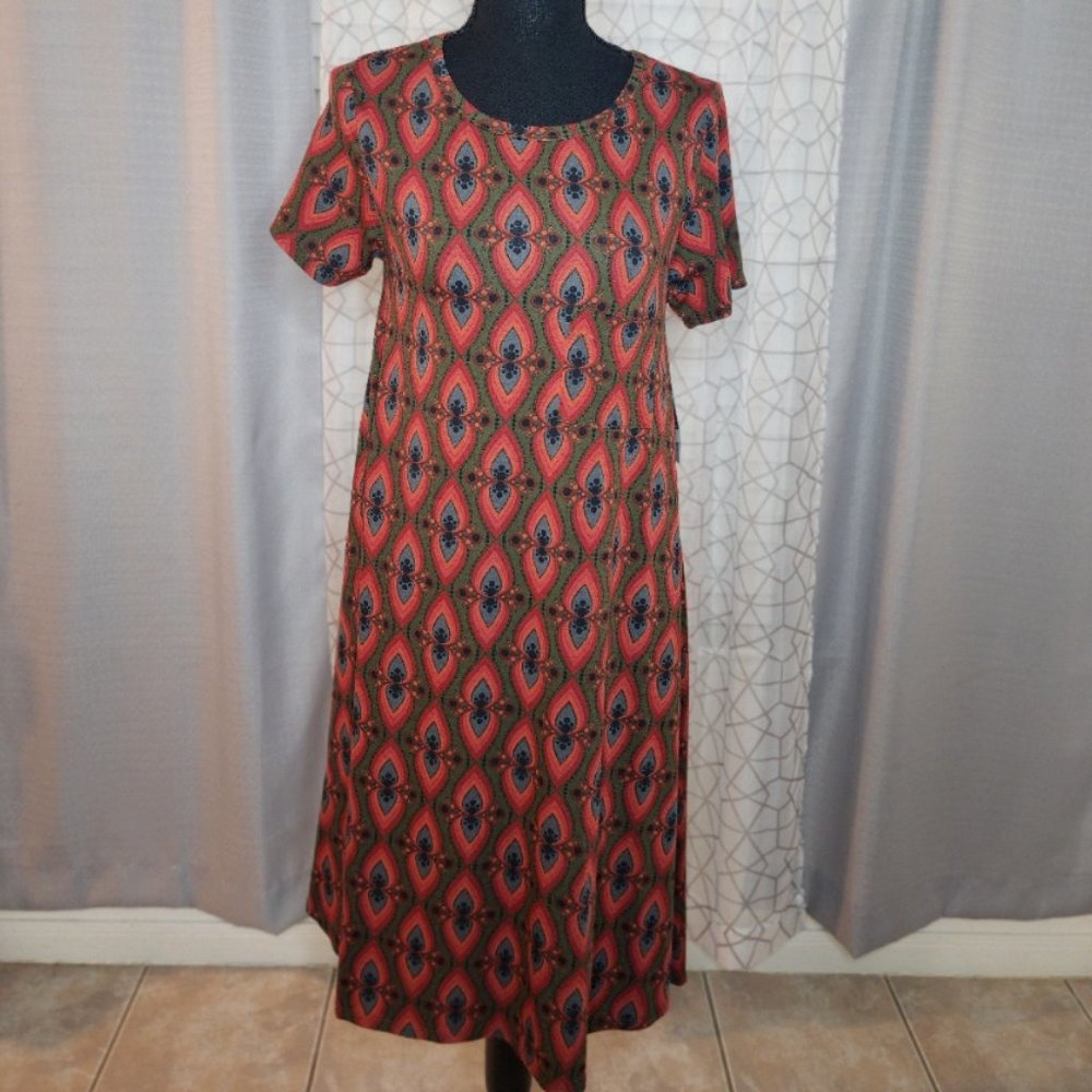 NWT LuLaRoe Carly Dress XS